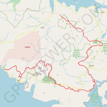UTNC 80 km GPS track, route, trail