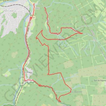 Ninglinspo GPS track, route, trail