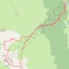 Pic de Pombie, sommets 2174 - 2207 depuis Pont de Camps GPS track, route, trail