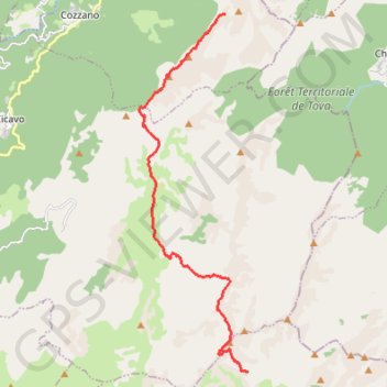 Refuge d'Usciolu GPS track, route, trail