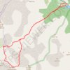Tête de Sanguinière GPS track, route, trail
