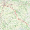 GR46 De Artannes-sur-Indre (Indre et Loire) à Buzançais (Indre) GPS track, route, trail