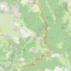 Carte - 23 juillet 2024 GPS track, route, trail