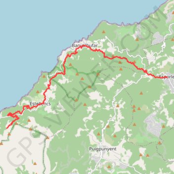 Ruta de Pedra en Sec - GPS track, route, trail