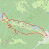 Boucle entre les lacs de Sewen et d'Alfeld GPS track, route, trail