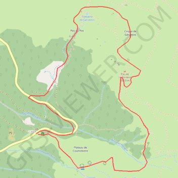 Plateau de Girantos GPS track, route, trail