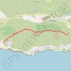 Chemin des crêtes d'Ajaccio - Haute corniche GPS track, route, trail