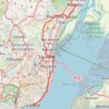 Chemin de compostelle portugais voie Lusitana GPS track, route, trail