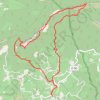 Boucle de la Crête de Saint-Amand (84 Suzette) GPS track, route, trail