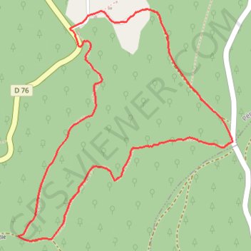 Les Hêtraies de Péret-Bel-Air - Pays d'Égletons GPS track, route, trail
