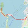 Honeymoon Island GPS track, route, trail