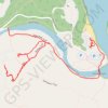 Ludington State Park GPS track, route, trail