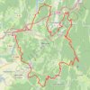 Tour de la vallée de l'Ain au Pays de Cerdon (Ain) GPS track, route, trail