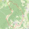 Monts de Gy - Circuit de Vauvenise GPS track, route, trail