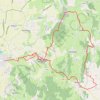 VTT en Toscane d'Auvergne : Autour de Bongheat GPS track, route, trail