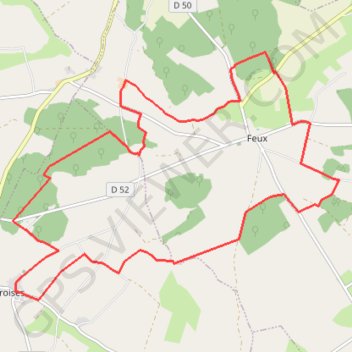 Les Bouch'tons GPS track, route, trail