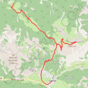 Tour du Queyras, j2, de Ceillac à Bramousse GPS track, route, trail