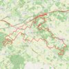 Chermignac 41 kms GPS track, route, trail