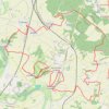 Montignac-Charente - VTT 50 km GPS track, route, trail