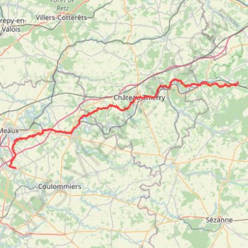 Reuil/Crécy GPS track, route, trail