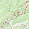 Grandes Traversées du Jura - Le Grand Mont GPS track, route, trail