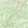 Le Mont Poupet GPS track, route, trail