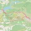 Prieuré Sainte Victoire depuis le barrage du Bimont GPS track, route, trail
