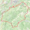 Entre Loue Lison et Doubs GPS track, route, trail