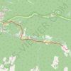 Hike back from Lyell fork of Tuolumne River along PCT GPS track, route, trail