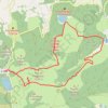 Crêtes entre col de Guéry et lac de Servières - Retour par Pessade GPS track, route, trail