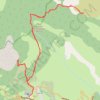 CASTELLANE - Col des Lecques - La Baume GPS track, route, trail