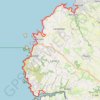 Côte bretonne de Portsall à Lanildut GPS track, route, trail