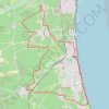 🚴 Trace ,boucle des châteaux de Pauillac GPS track, route, trail