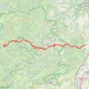 Valence - Arcens GPS track, route, trail