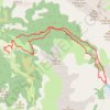 Jausiers Lans lac des Sagnes GPS track, route, trail