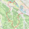 Rando des Sangliers Larouin GPS track, route, trail