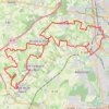 Le Mans vers Rouillon, Pruillé, Saint Georges etc... GPS track, route, trail