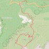 Le Mont Puget par le Vallon Mestrallet depuis le Col de la Gineste GPS track, route, trail