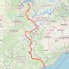 La route des grandes Alpes à vélo GPS track, route, trail