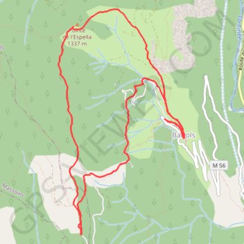 Randonnée du 25/09/2020 à 09:11 GPS track, route, trail