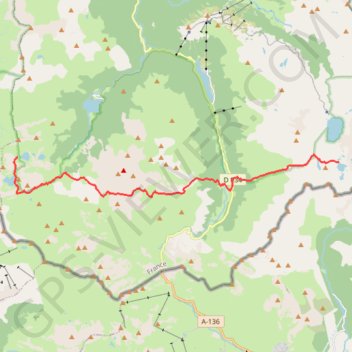 Refuge d'Ayous - Refuge d'Arrémoulit GPS track, route, trail