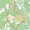 Tour du Mont Falourde GPS track, route, trail