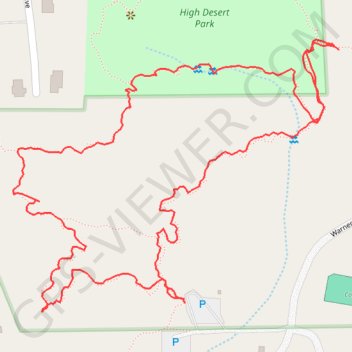 High Desert Loop GPS track, route, trail