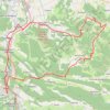 Col de Calzan et rencontre équestre GPS track, route, trail