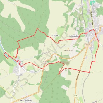 Circuit de la forêt - Varzy GPS track, route, trail