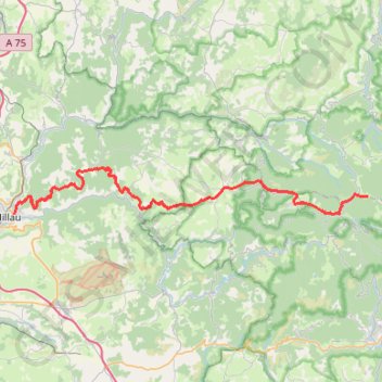 Migoual GPS track, route, trail