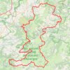 GR30 Tour des Lacs d'Auvergne GPS track, route, trail