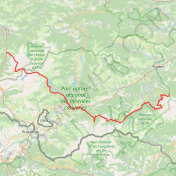 De Mérens-les-Vals à Ras-des-Cortalets GPS track, route, trail