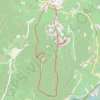 Les hauteurs de Faucon GPS track, route, trail