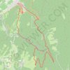 Cascades de Cerdon - Cascade de la Fouge GPS track, route, trail